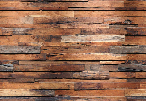 Fotomural Wooden Wall 150