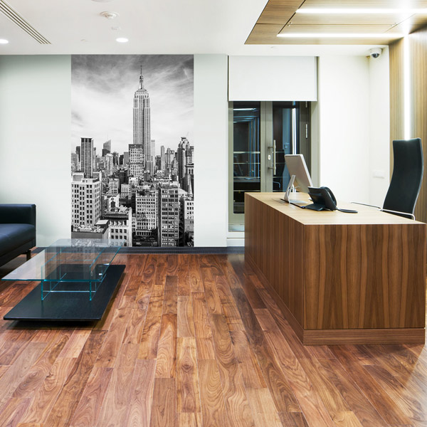Interior decorado con Fotomural Empire State 310