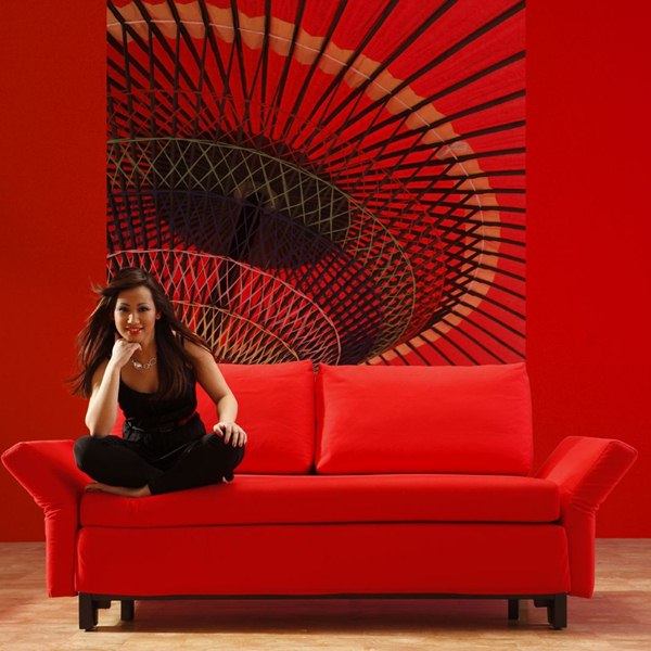 Interior decorado con Fotomural Bangkok V3-755