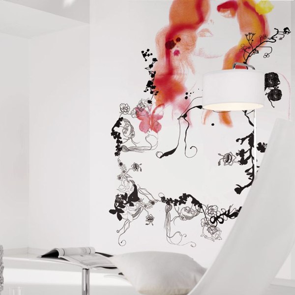 Interior decorado con Fotomural Pride V3-756