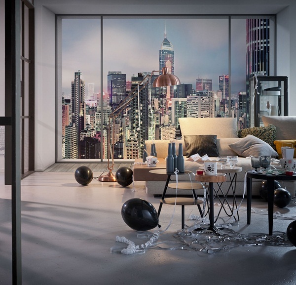 Interior decorado con Fotomural Suite XXL4-030